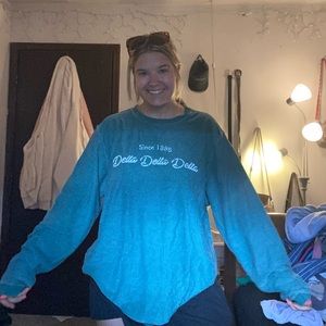 tri delta crewneck sweatshirt